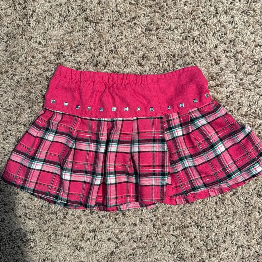 Lot of two justice skirts/skorts size 6